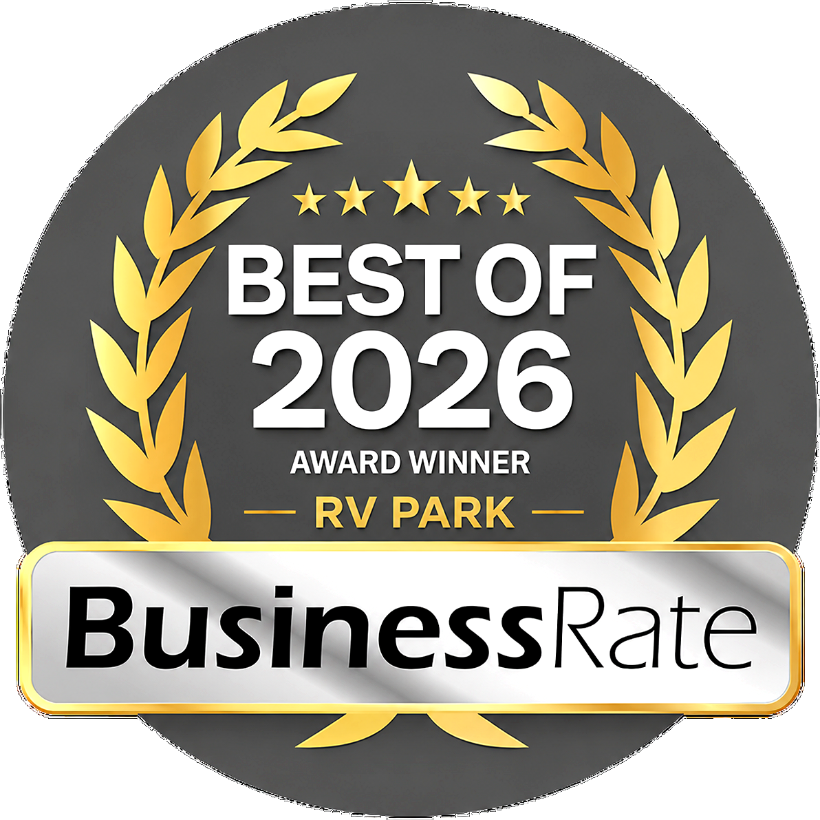BusinessRate Best of 2026 Award Winner seal